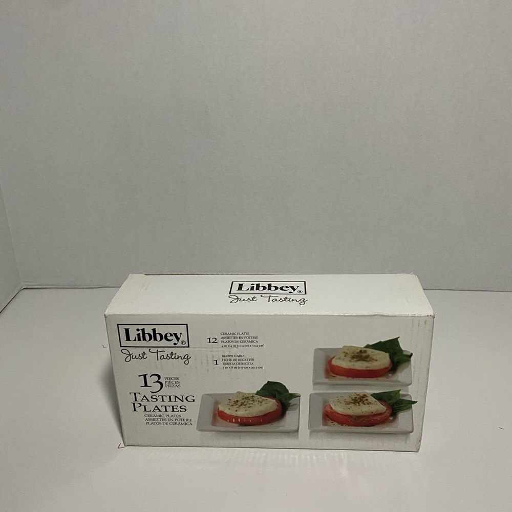 Libbey Tasting Plates